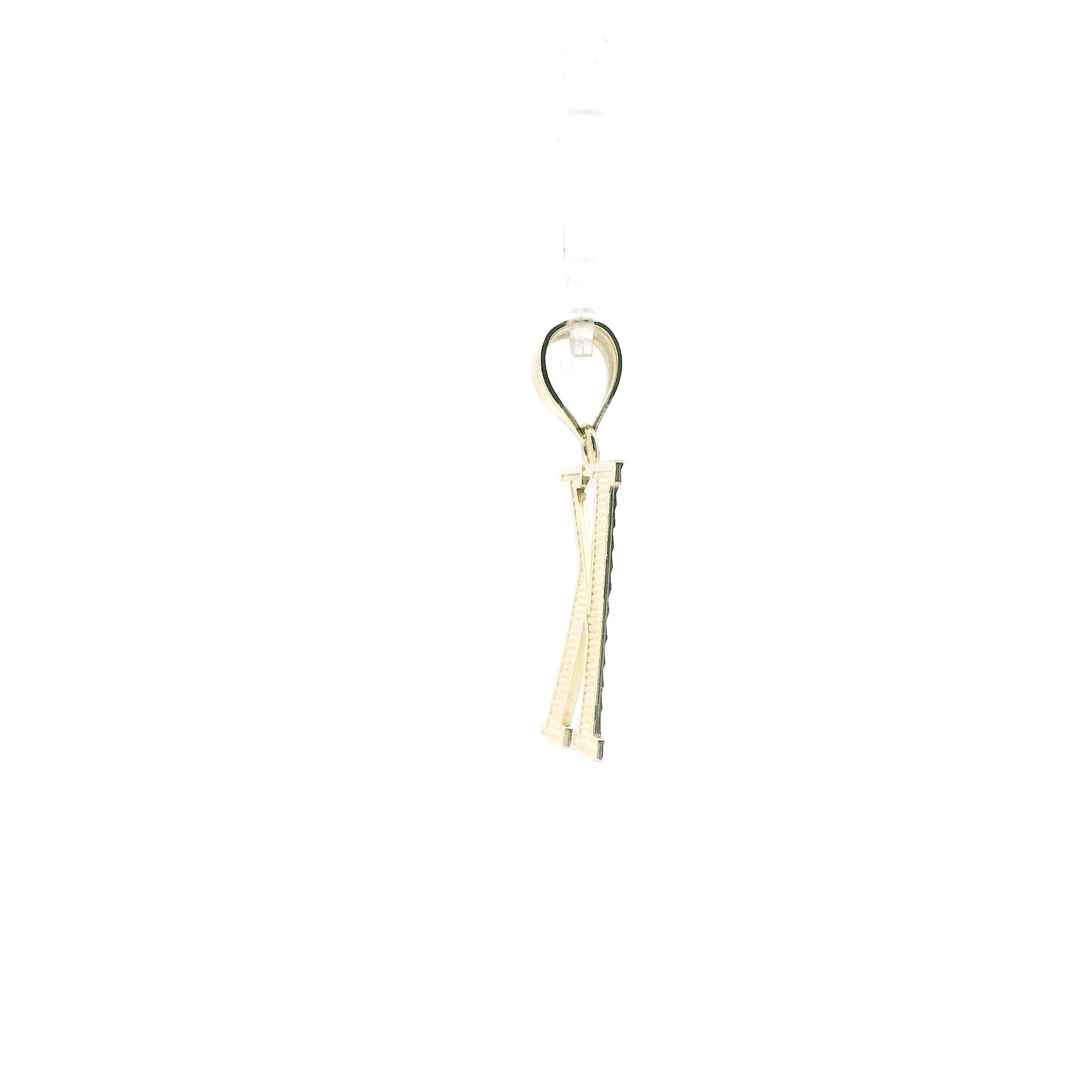 10K Yellow Gold Letter "K" Pendant