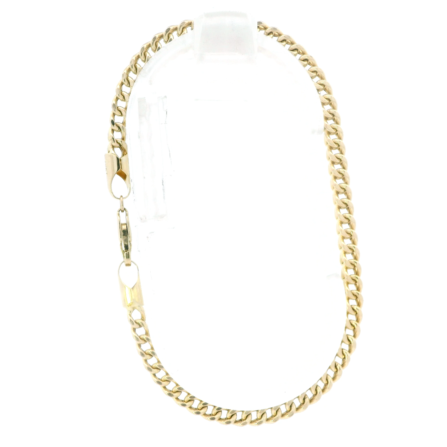 10K Yellow Gold 8" Franco Bracelet