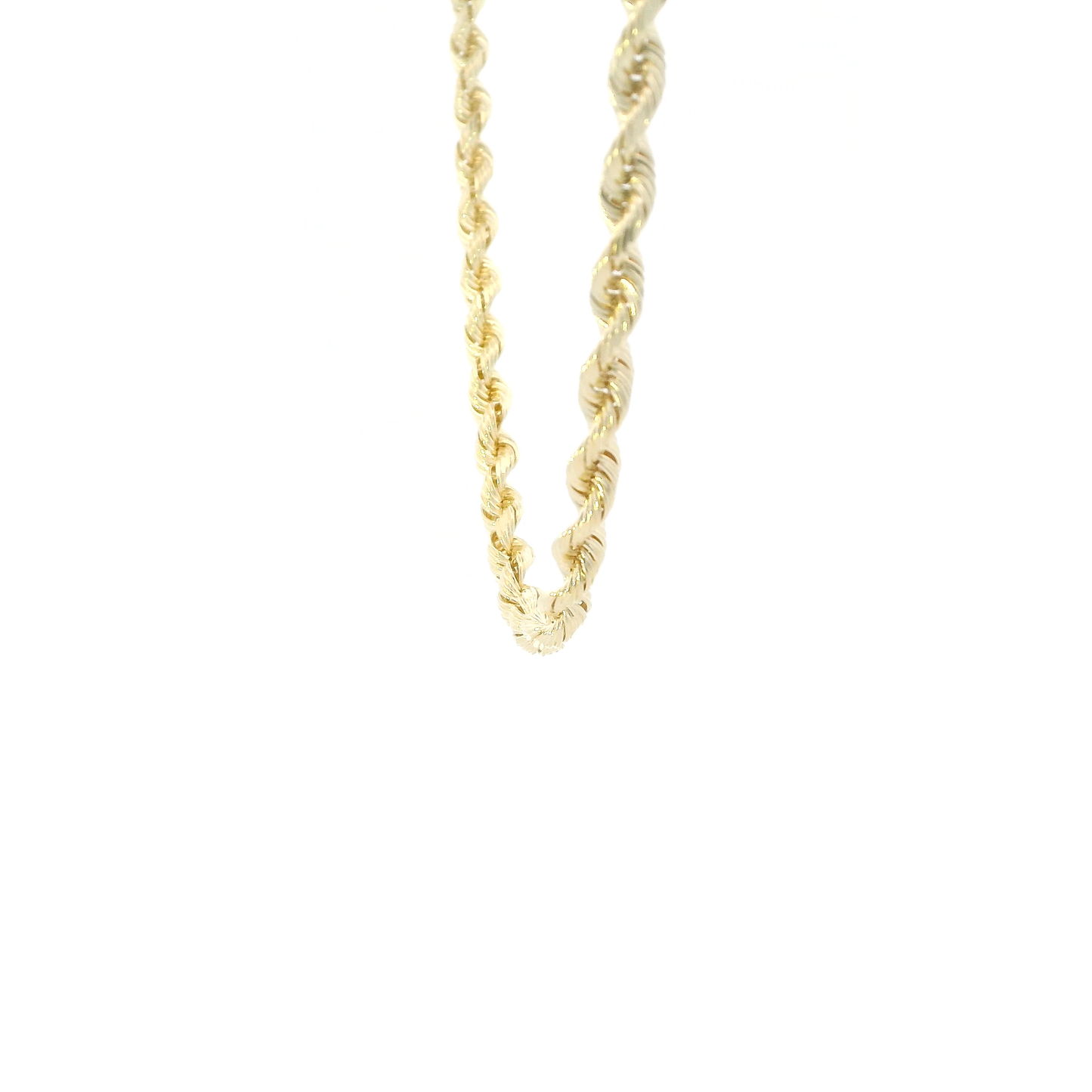 14K Yellow Gold 23.5" Rope Chain