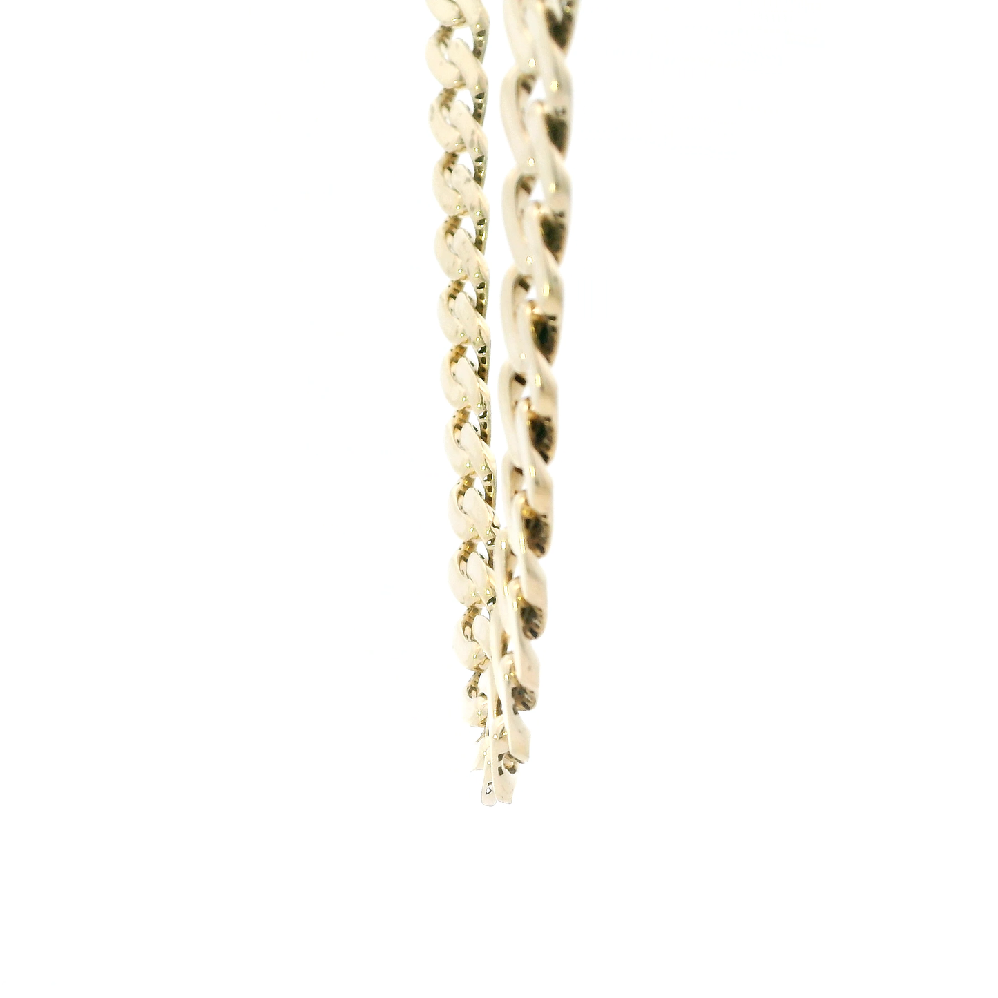 14K Yellow Gold 24" Monaco Cuban Chain