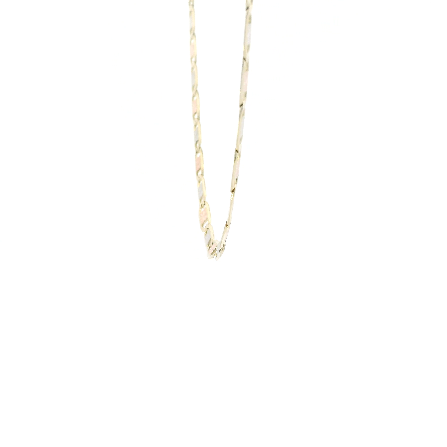 14K Tri Color 20" Valentino Chain