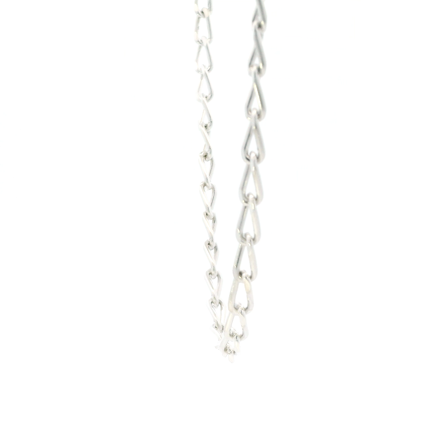 Silver 24" Curb Chain