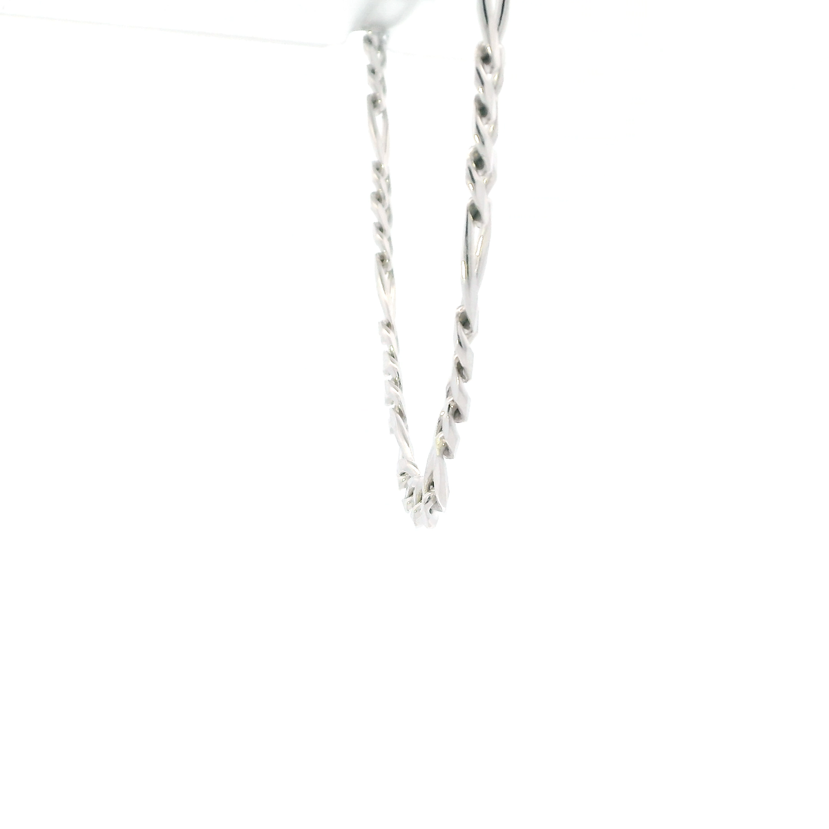 Silver 20" Figaro Chain
