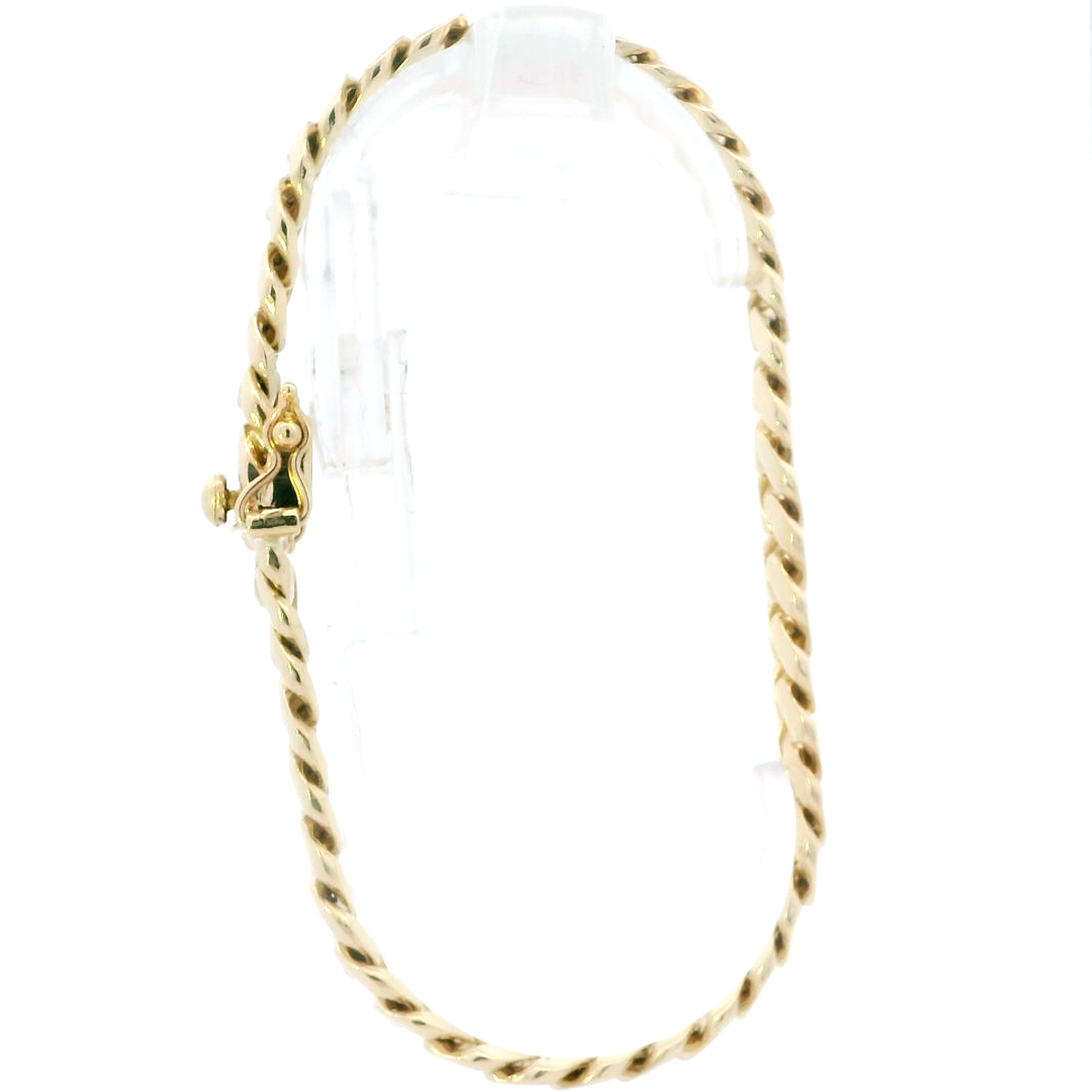 10K Yellow Gold 9" Cuban Link Bracelet