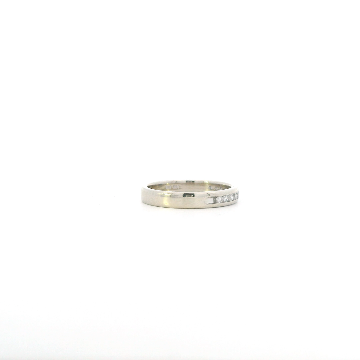 14K White Gold Diamond Womens Ring - 0.24ct