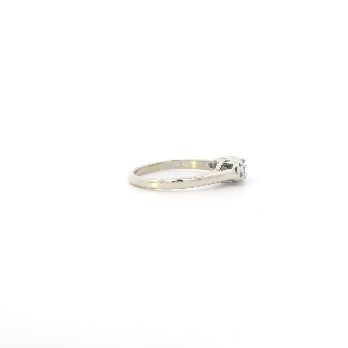 14K White Gold Diamond Womens Ring - 0.20ct