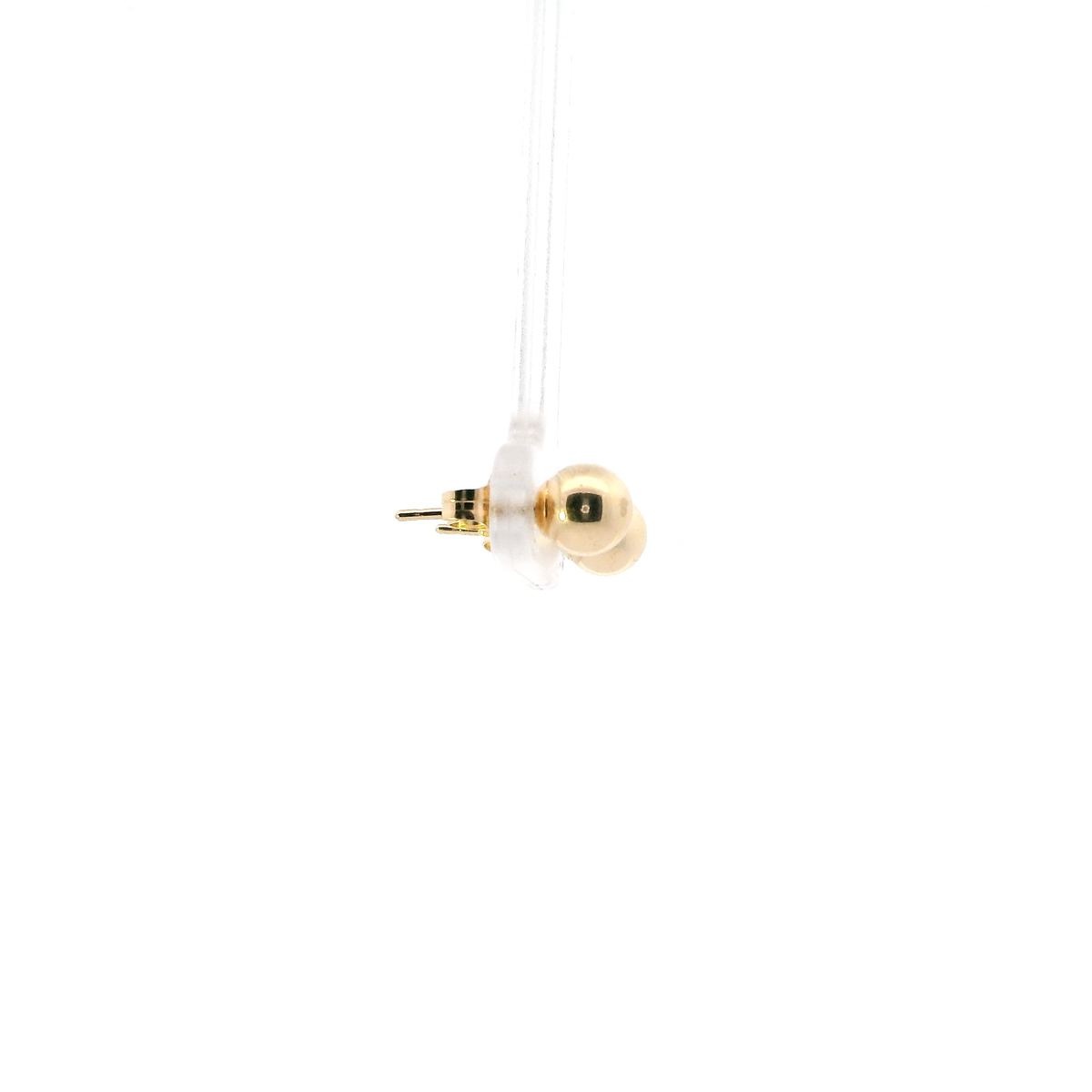 14K Yellow Gold Ball Stud Earrings