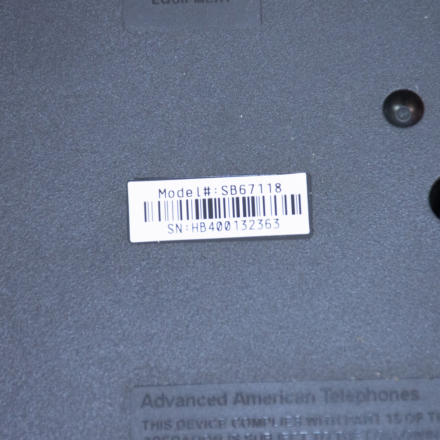 AT&T SB67118 Phone System