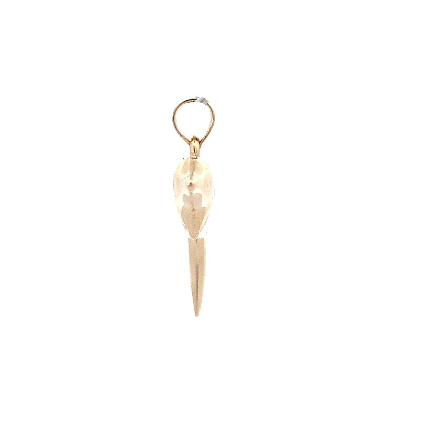 14K Yellow Gold Dolphin Pendant