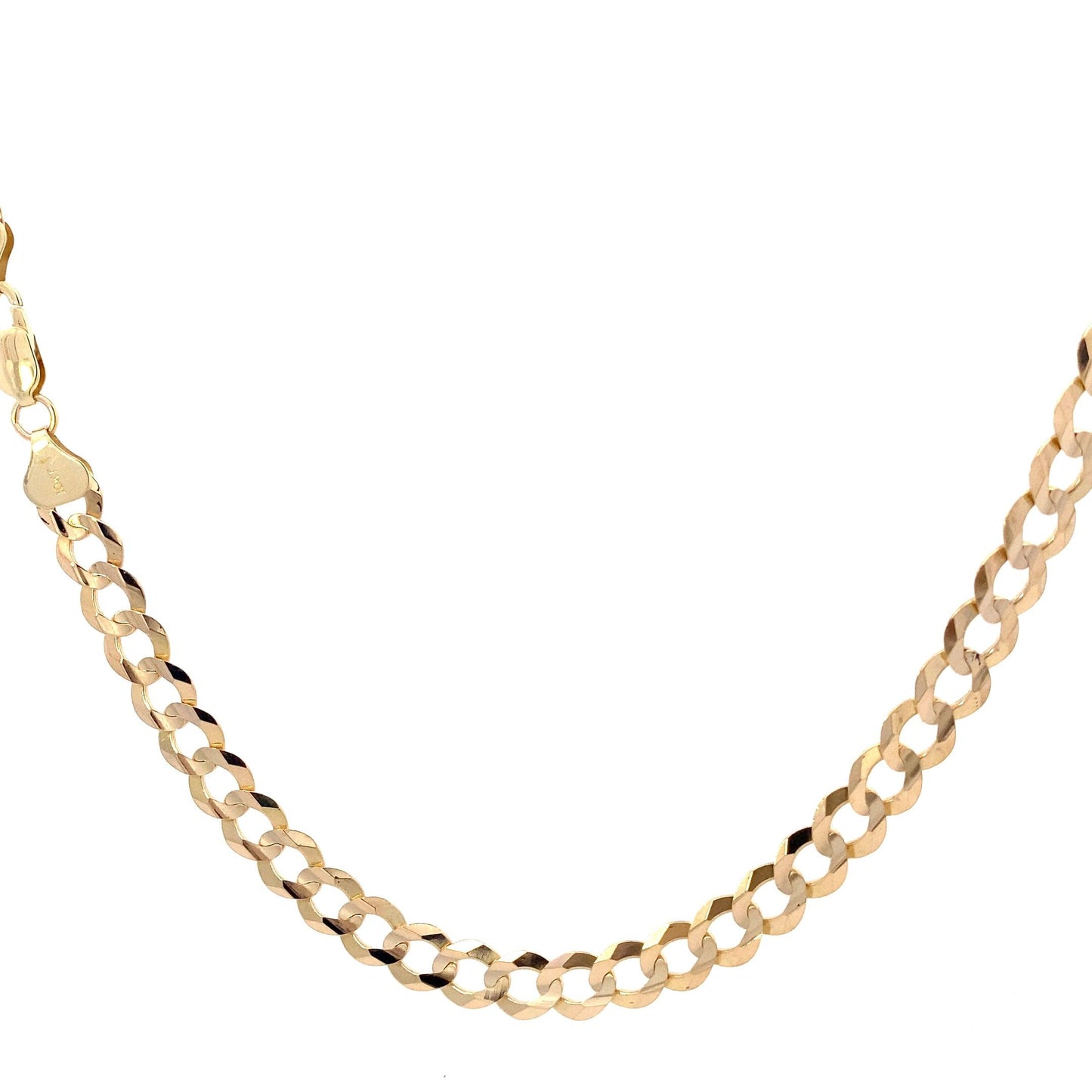 10K Yellow Gold 26" Curb Chain