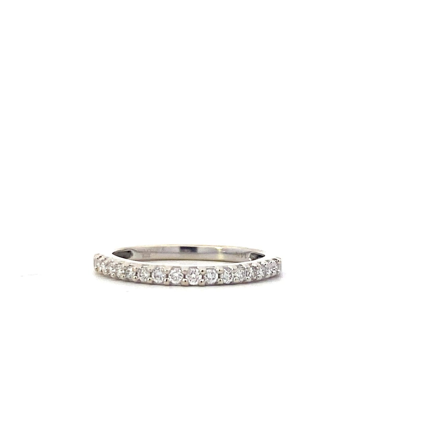 14K White Gold And Diamond Womens Ring - 0.20ct