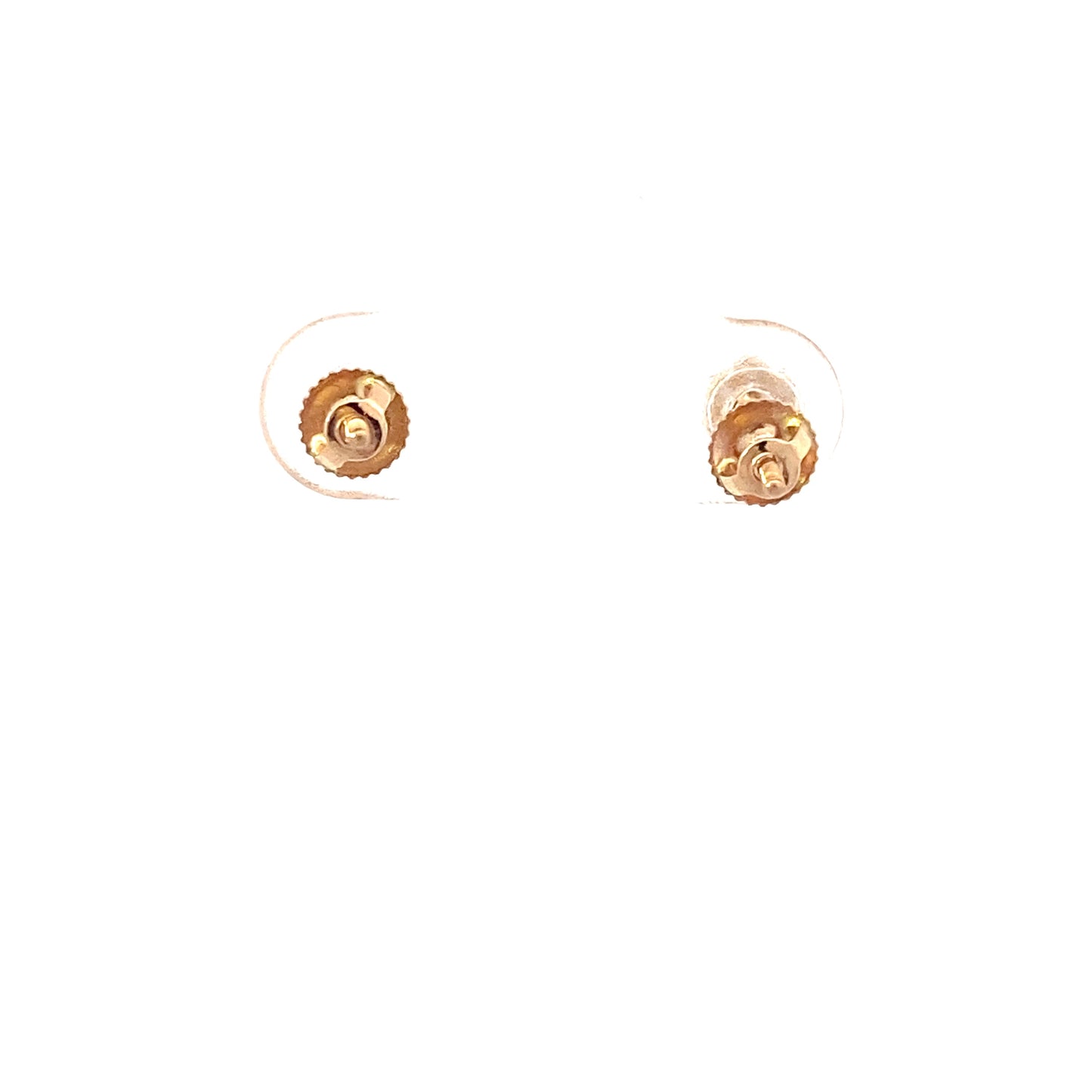 New 14K Yellow Gold Lab Diamond Earrings - 0.15ct