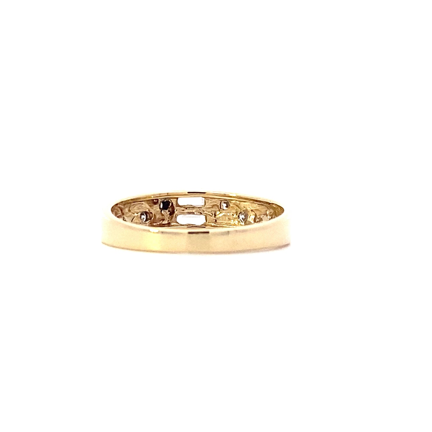 14K Yellow Gold Women's Diamond Ring