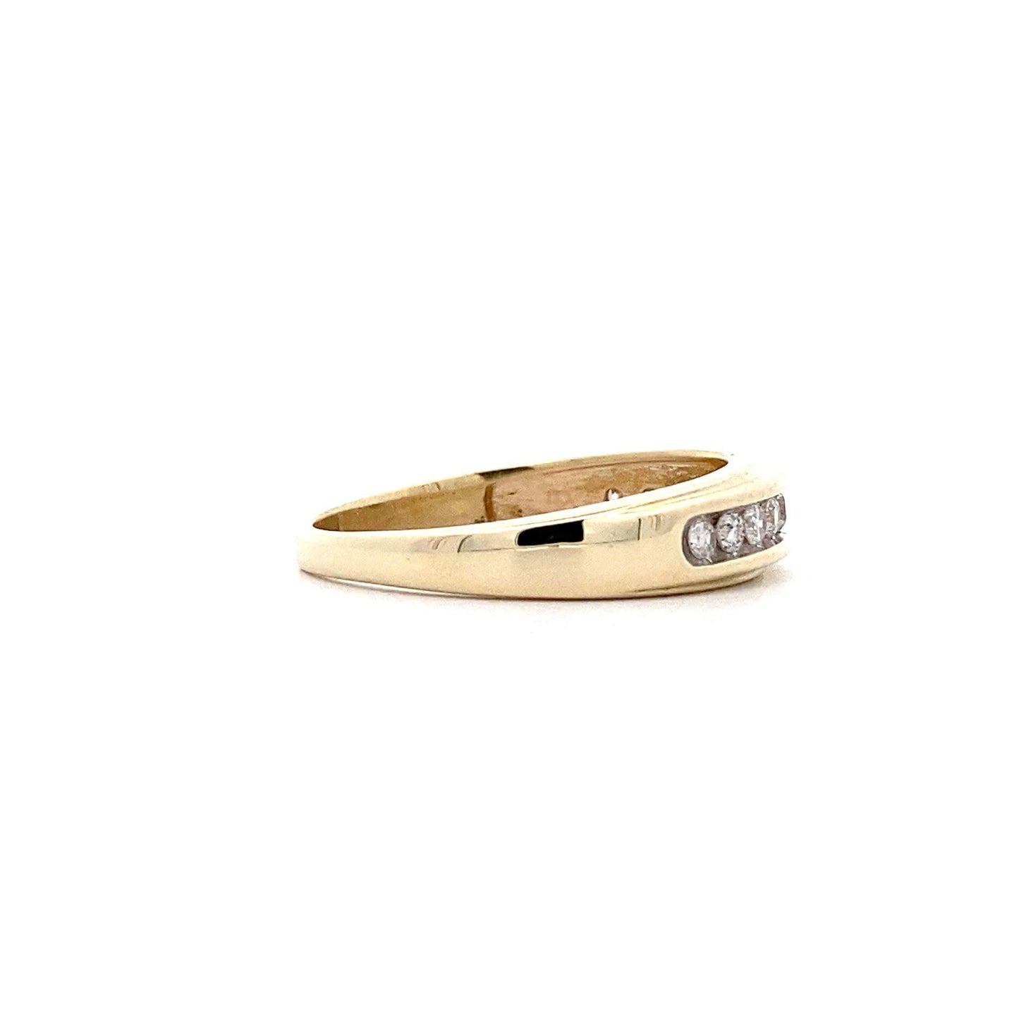 10K Yellow Gold Diamond Ring - 0.33ct