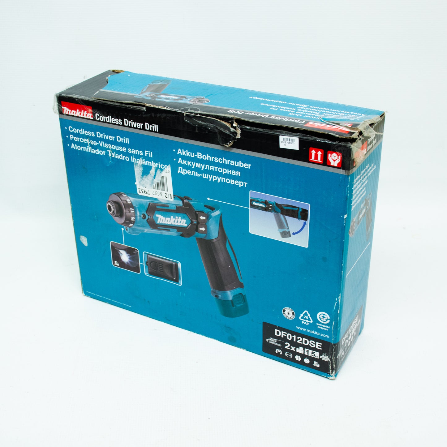 Makita Df012D Cordless Driver Drill Set