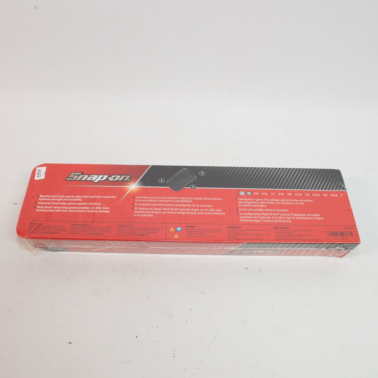 Snap-on 311IMYA 11pc Shallow Impact Socket Set