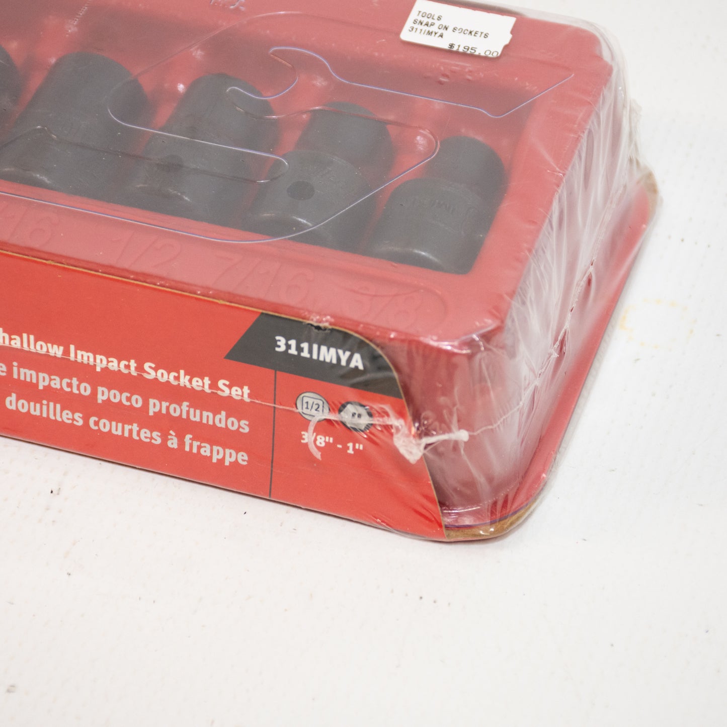 Snap-on 311IMYA 11pc Shallow Impact Socket Set