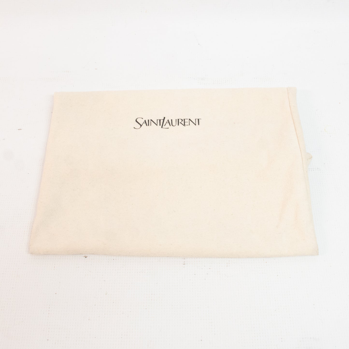 Saint Laurent Small Lambskin Puffer Pouch - Black