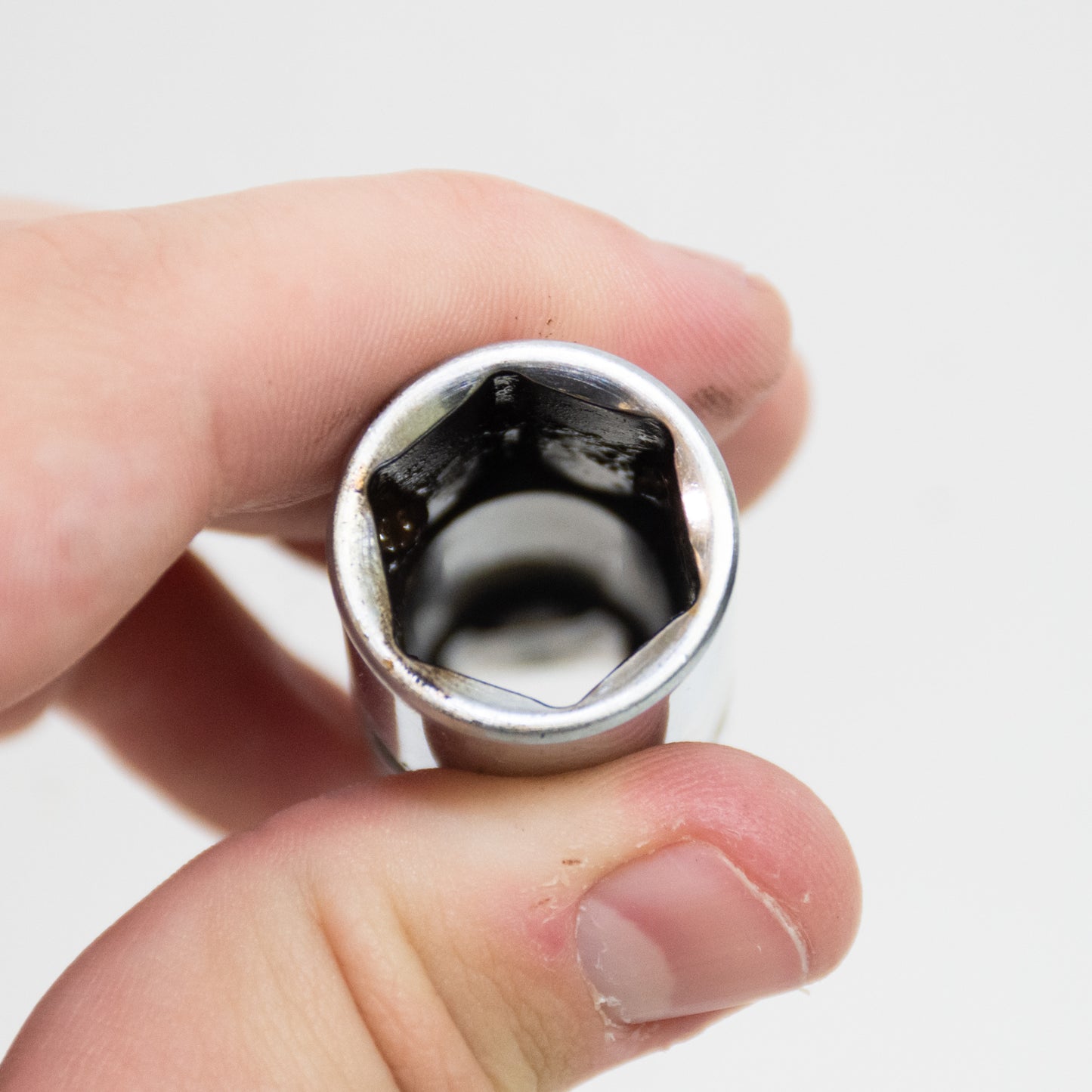 Cornwell CBP2L Blue Power 3/8" Drive 6pt 13pc Metric Chrome DeepSocket Set - 7mm-19mm