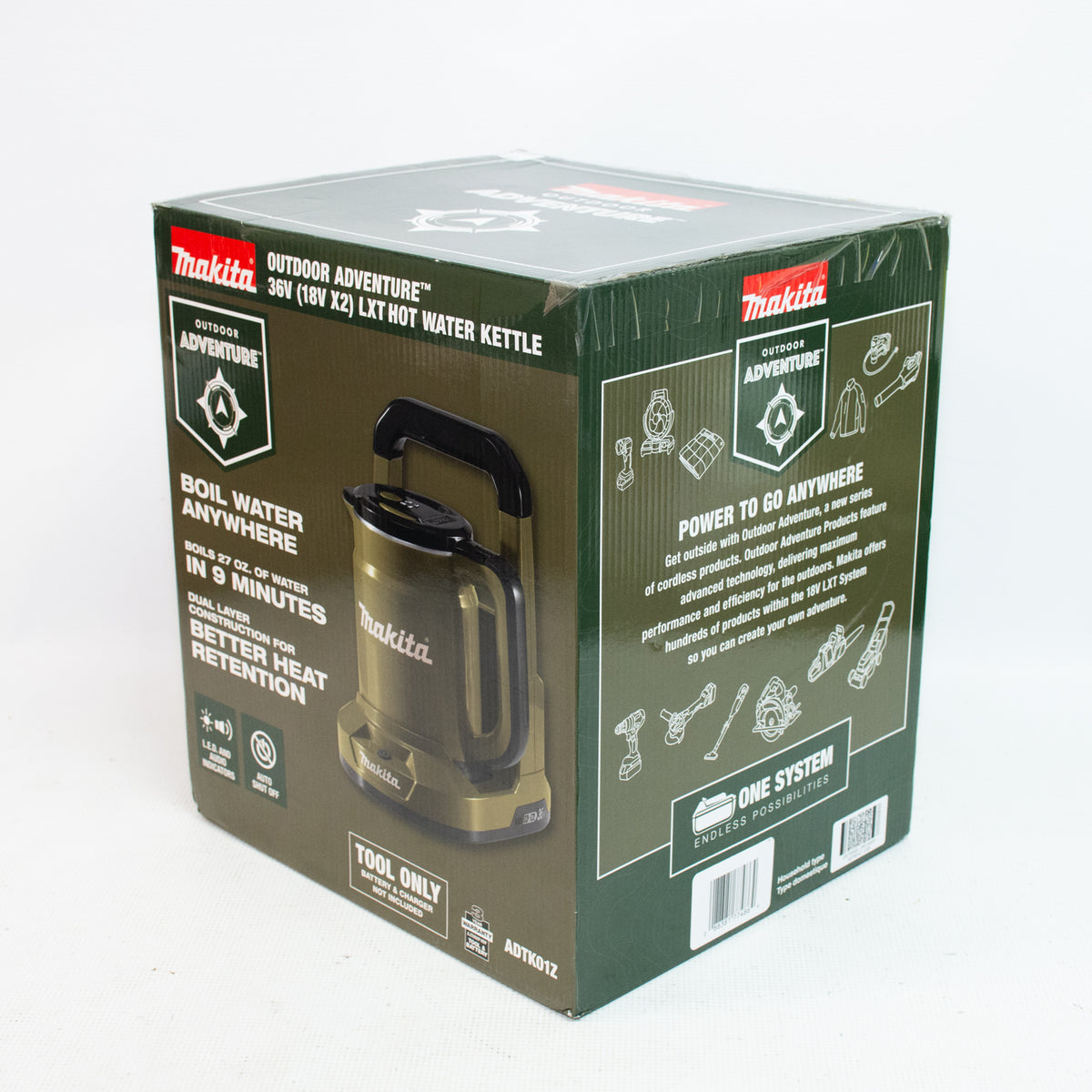 Makita ADTK01Z Outdoor Adventure 36V LXT Hot Water Kettle