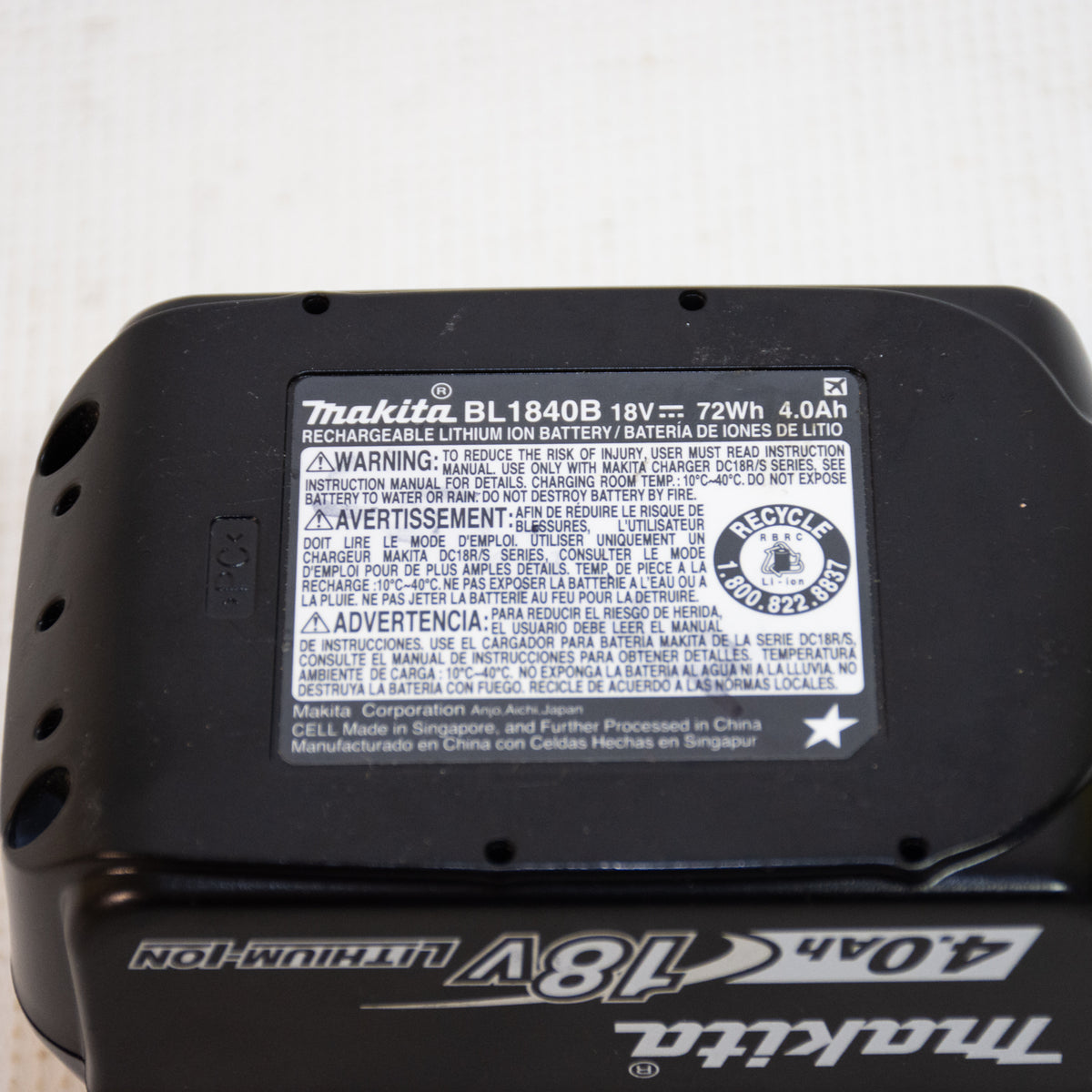 Makita BL1840B 18V LXT 4.0Ah Battery