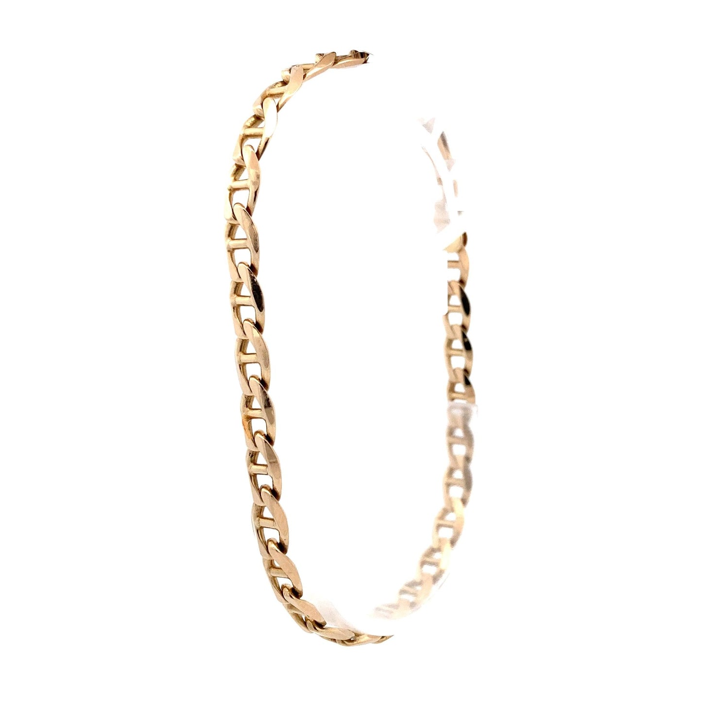 14K Yellow Gold 7.5" Mariner Bracelet