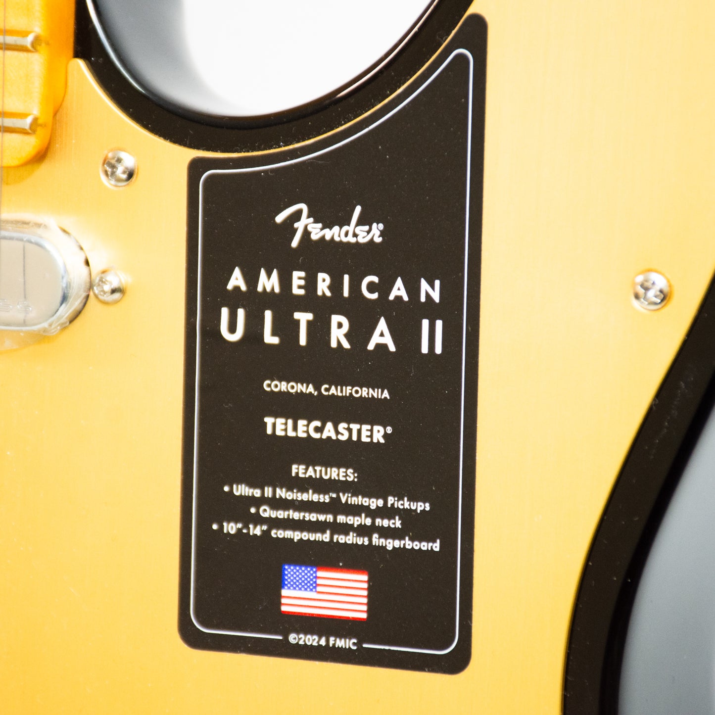 Fender American Telecaster Ultra II Sunburst Guitar - 2024