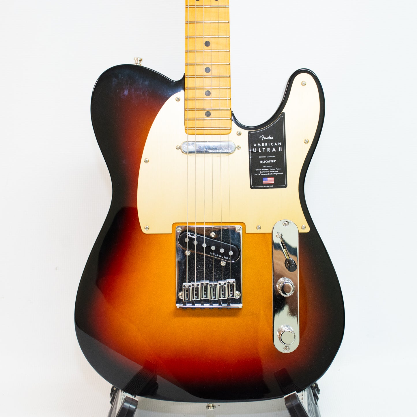 Fender American Telecaster Ultra II Sunburst Guitar - 2024