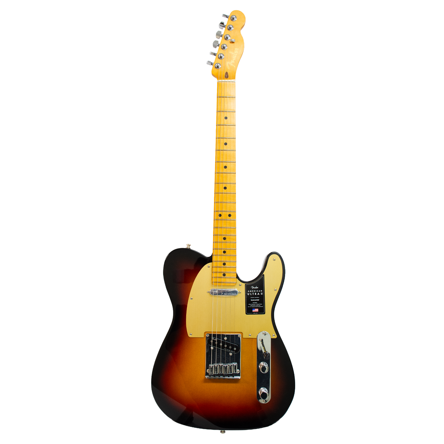Fender American Telecaster Ultra II Sunburst Guitar - 2024