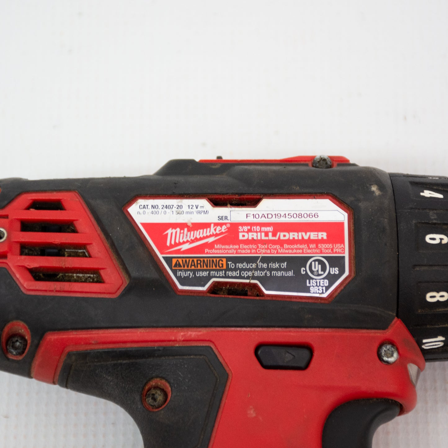 Milwaukee 2407-20 Drill/Driver - AS-IS