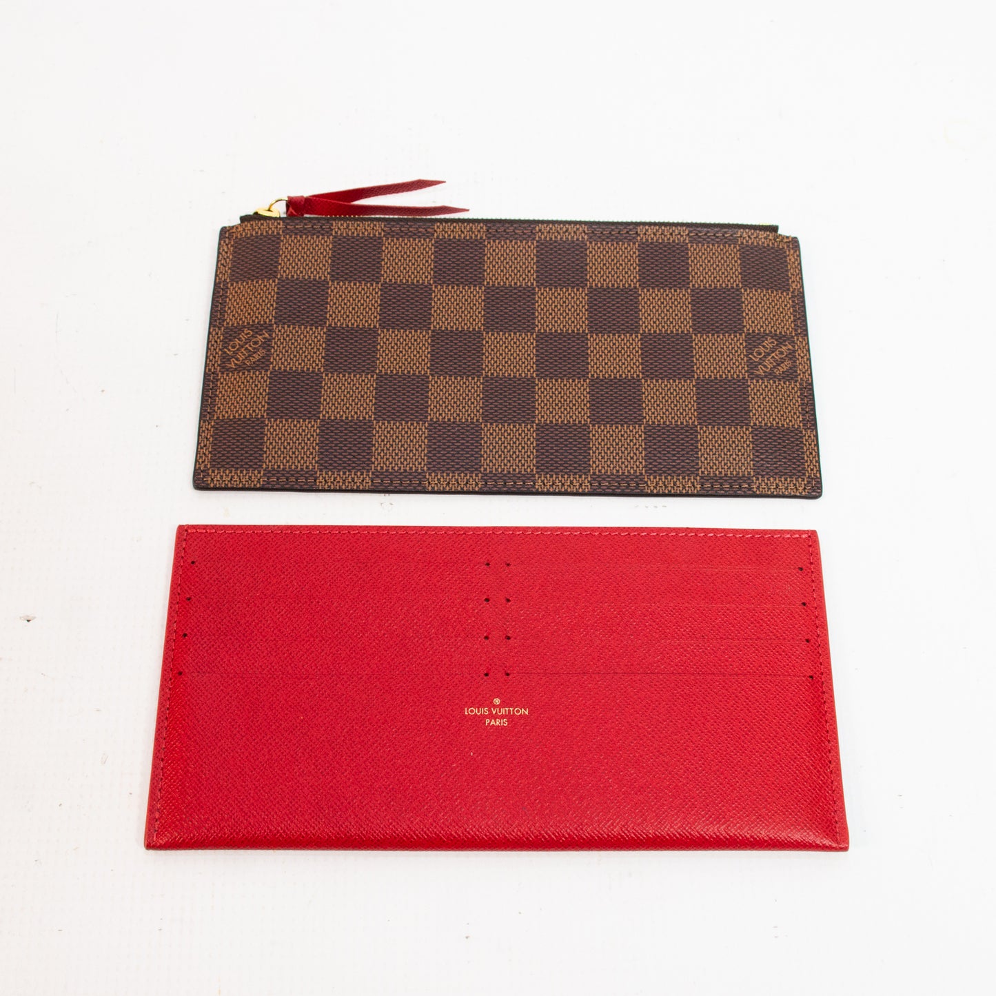 Louis Vuitton N6032 Pochette Felicie Damier Ebene Shoulder Bag