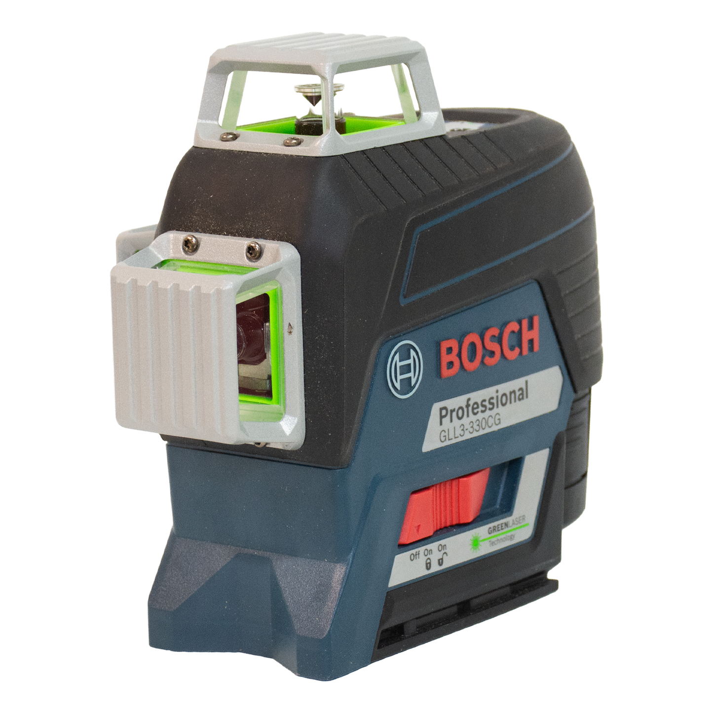 BOSCH GLL3-330CG 2.0Ah Battery Professional Plane Green Beam Line Laser Leveling Kit