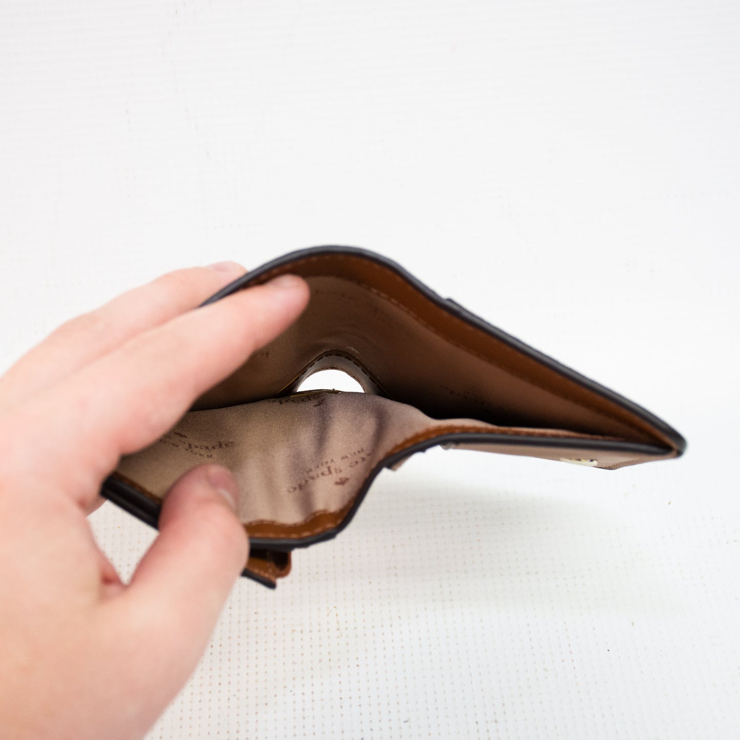 Kate Spade Lena Small Brown Bifold Wallet