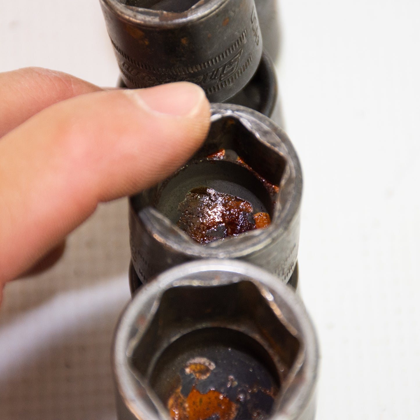 Snap-on 312IPLM 12pc 10-24mm 6-Point Metric Shallow Impact Swivel Socket Set