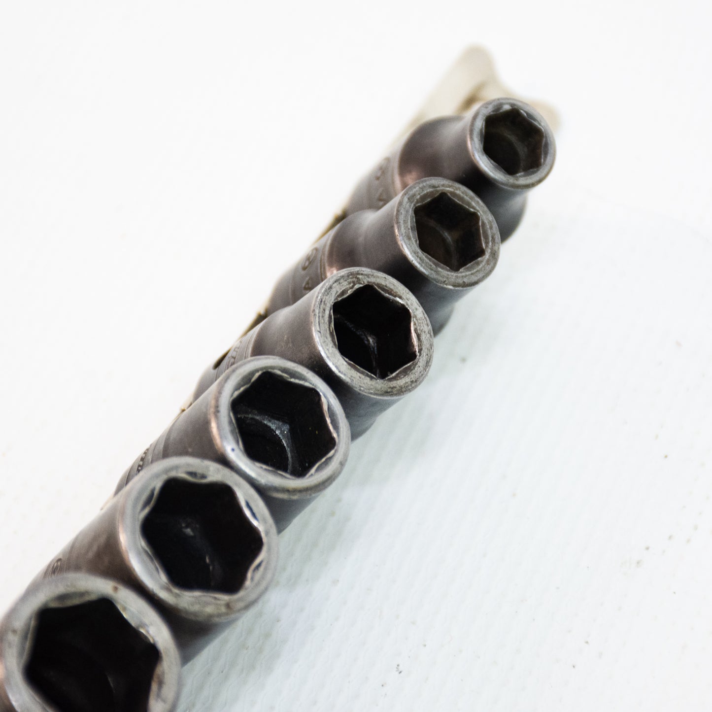 Snap-on 311IMYA 11pc 1/2" Drive 6-Point SAE Flank Drive Shallow Impact Socket Set