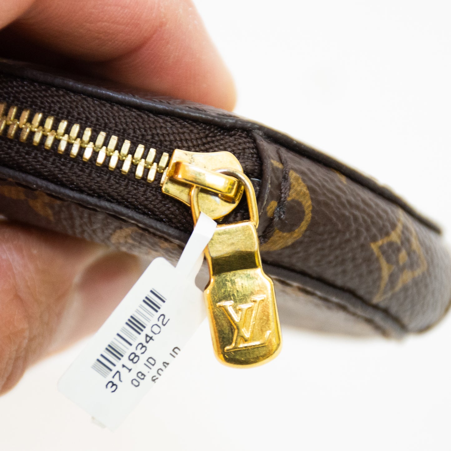 Louis Vuitton Monogram Multi Pochette Accessories Round Coin Purse