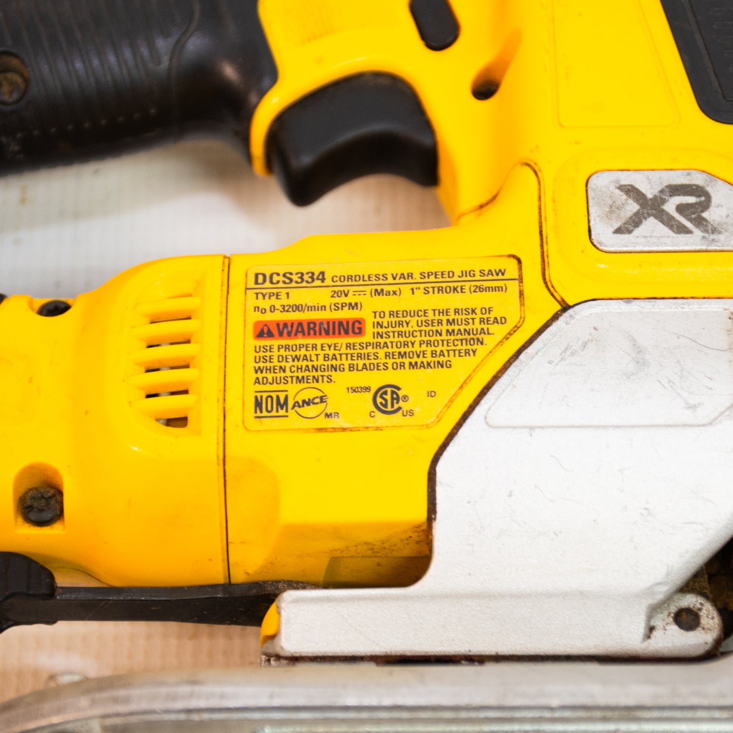 DEWALT DCS334 20V Max Cordless Var Speed Jig Saw