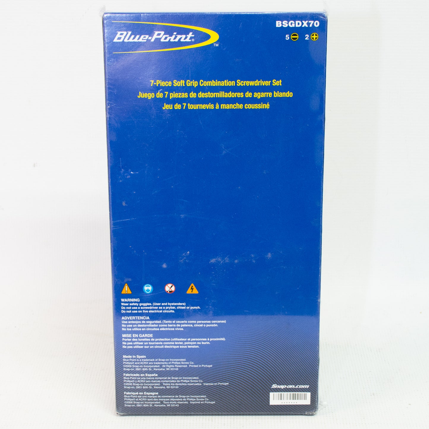 Blue Point BSGDX70 7pc Combination Screwdriver Set