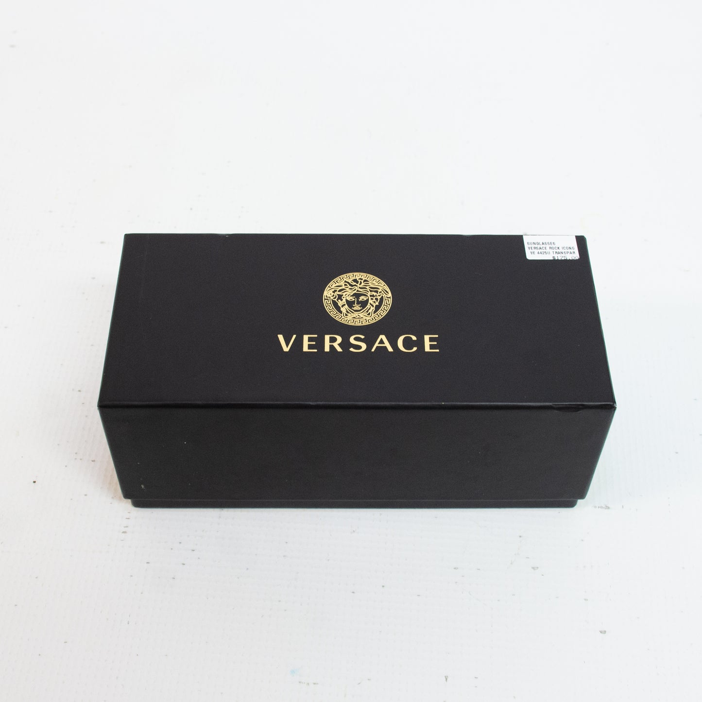 Versace Rock Icons VE 4425U Transparent Pink Sunglasses