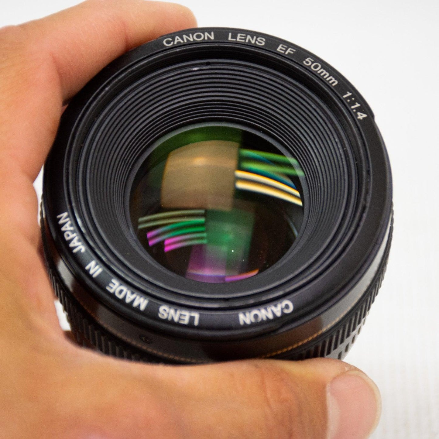 Canon 50mm 1:1.4 Ultrasonic Lens - Broken - "For Parts - As Is"