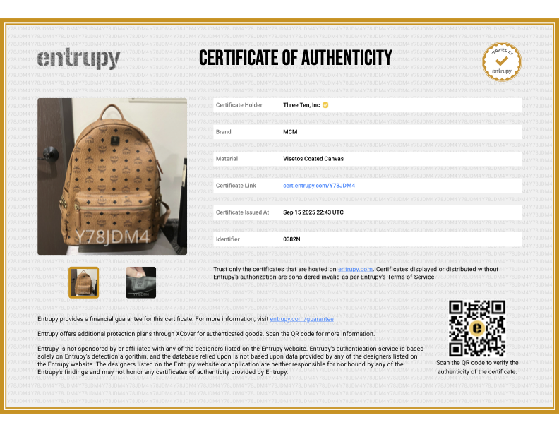 MCM Stark VIsetos Side Studs Medium Backpack - MMKSVE38CO001