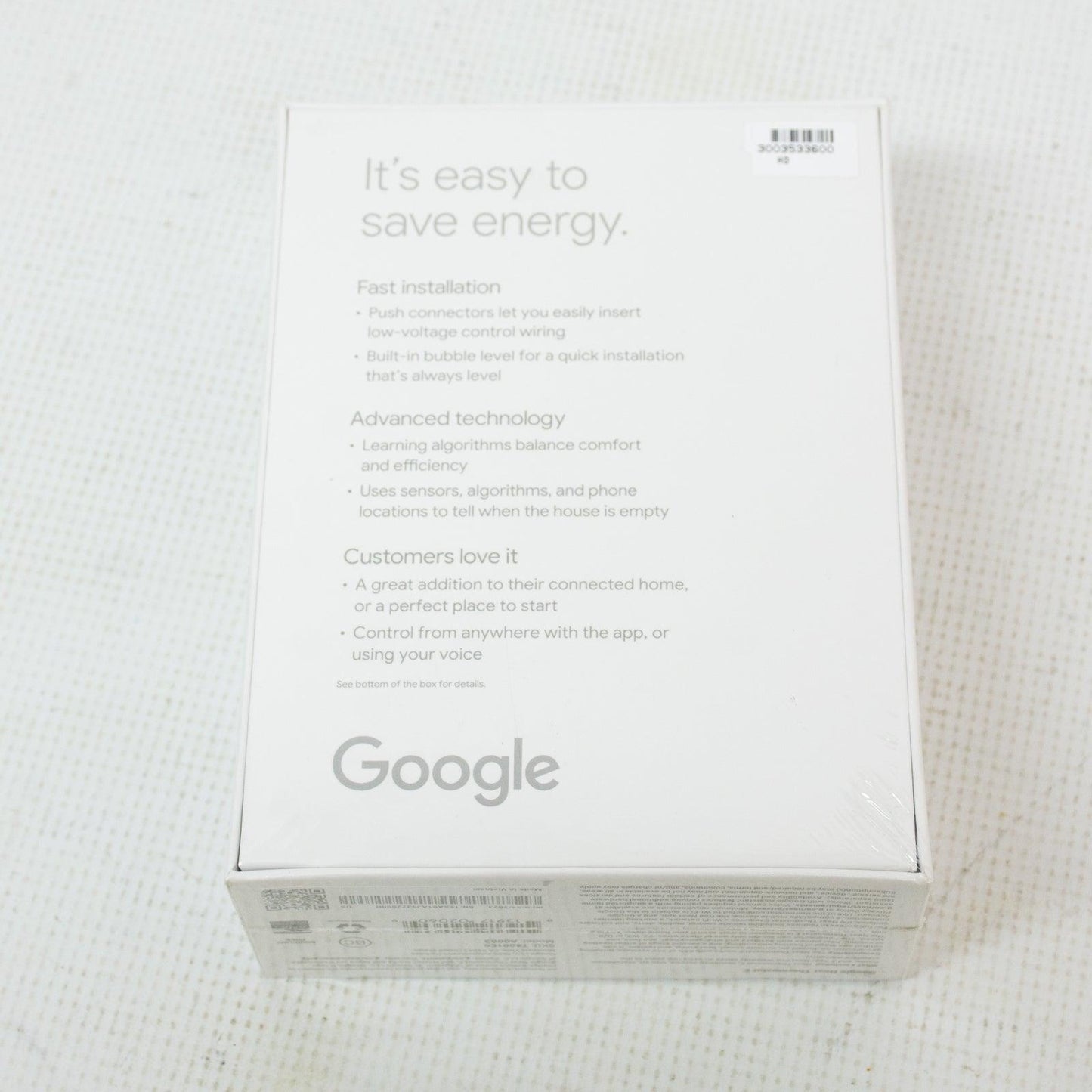 Google Nest A0063 Thermostat Pro Edition