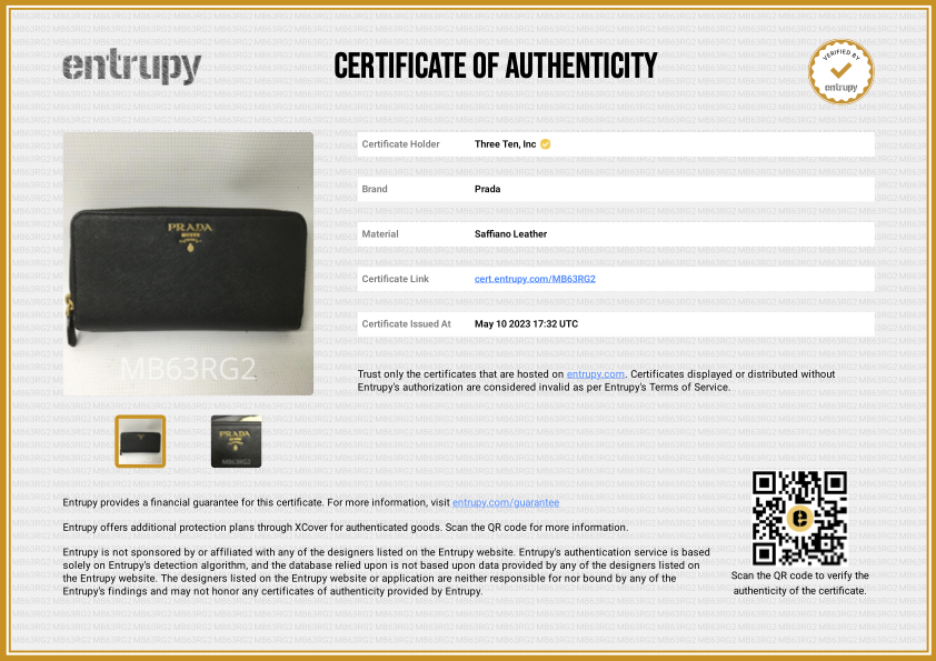 Prada Black Large Saffiano Zip Around Wallet