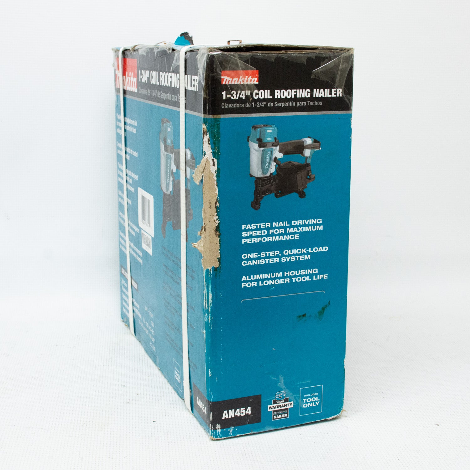 Makita AN454 1-3/4 Inch Roofing Coil Nailer