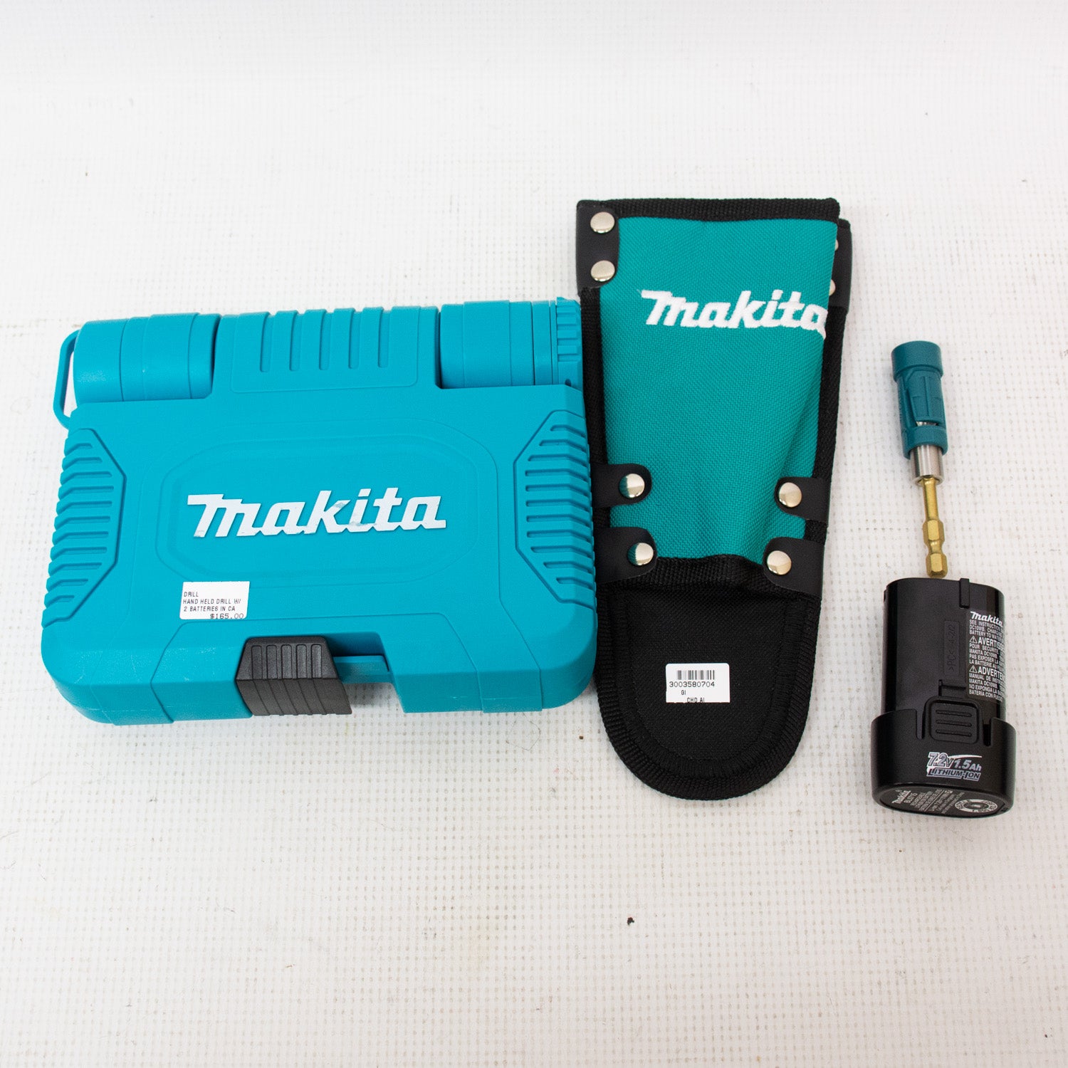 Makita TD022D Handheld Drill Set