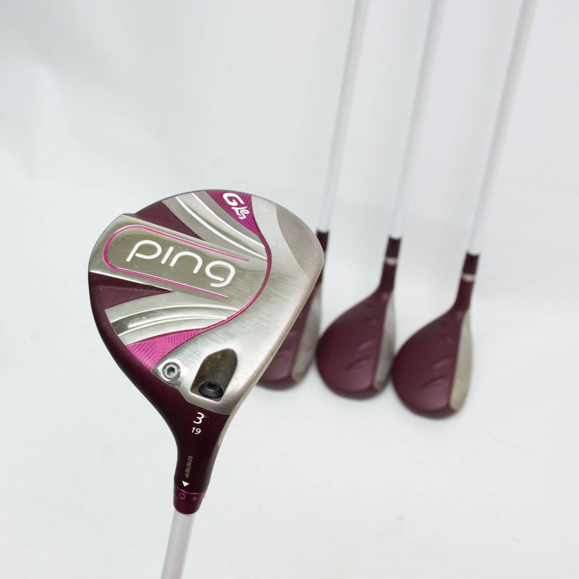 Ping G LE 2 Womens Golf Set - Driver, 3-5 Wood, 4-6 Hybrid, Iron 5 - SW, Bag