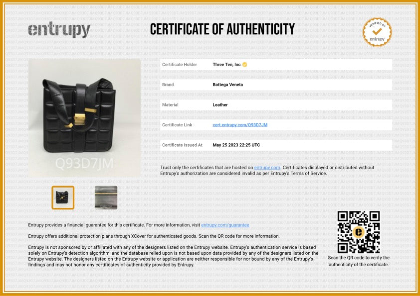 Bottega Veneta Marie Slim Black Padded Tote