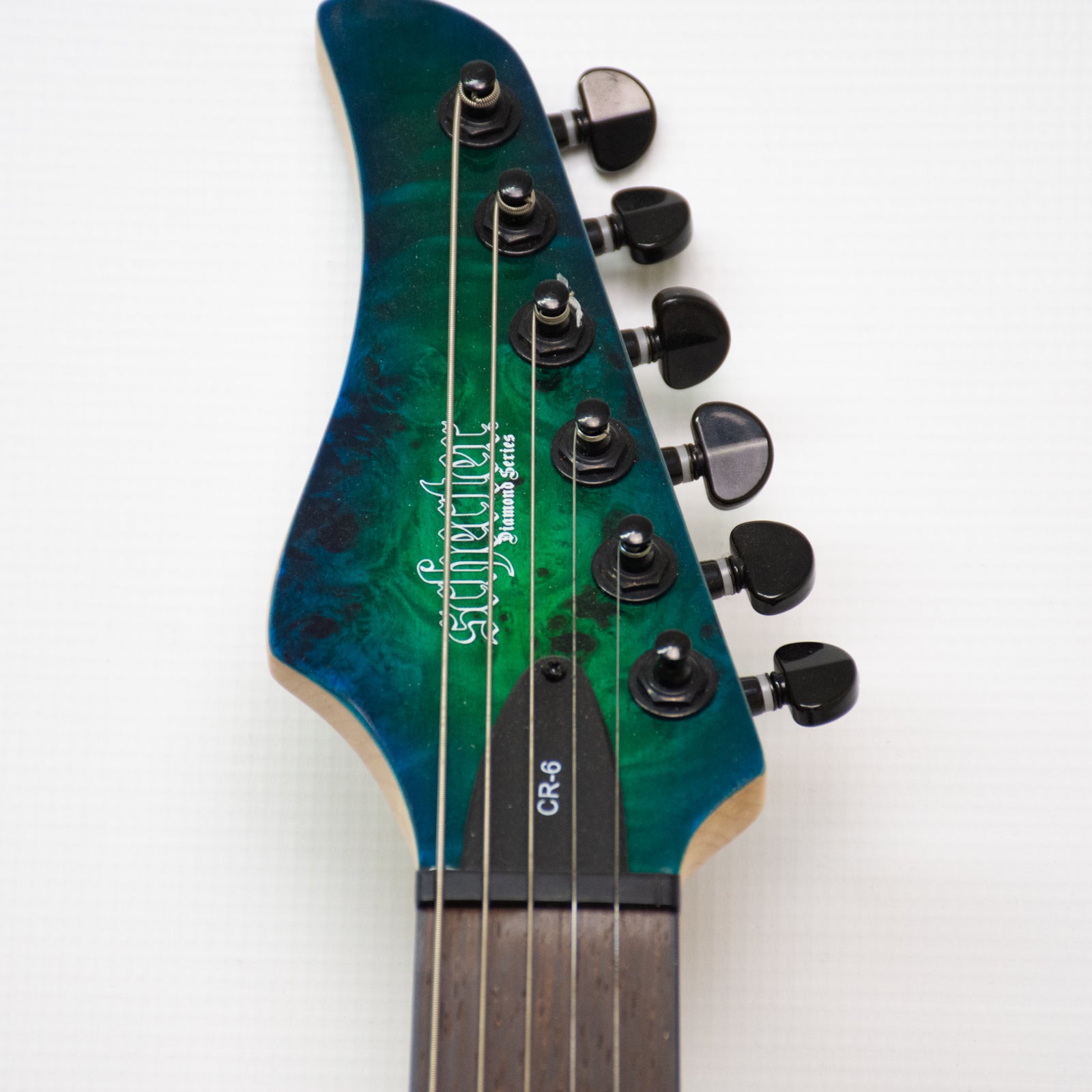 Schecter CR-6 Diamond Series Aquaburst Electric Guitar