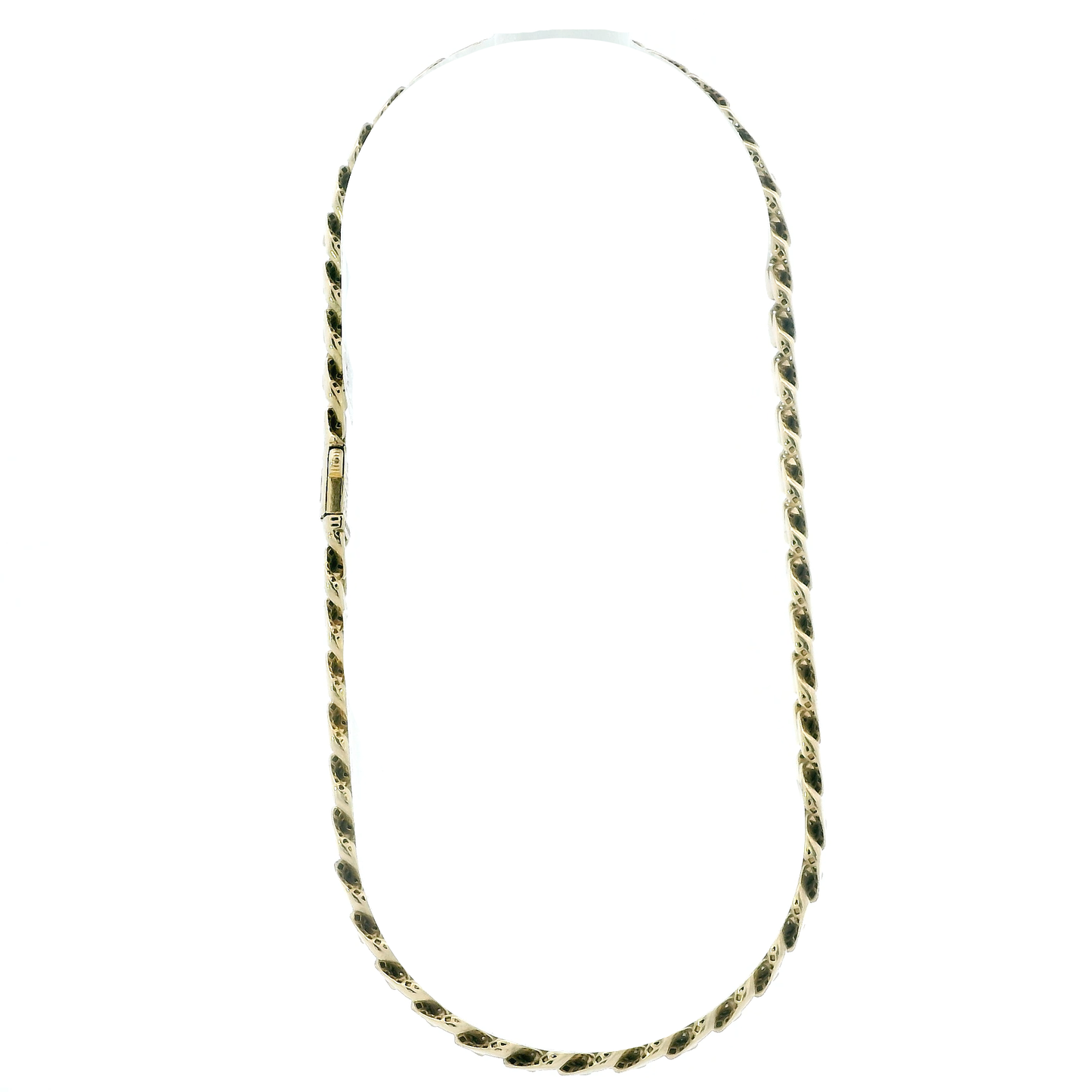 10K Yellow Gold 9.25" Monaco Cuban Bracelet