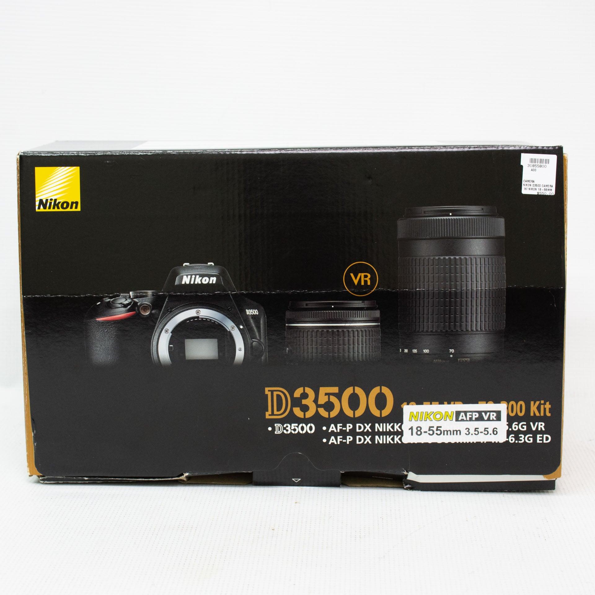 Nikon D3500 Camera Bundle - ipawnishop.com